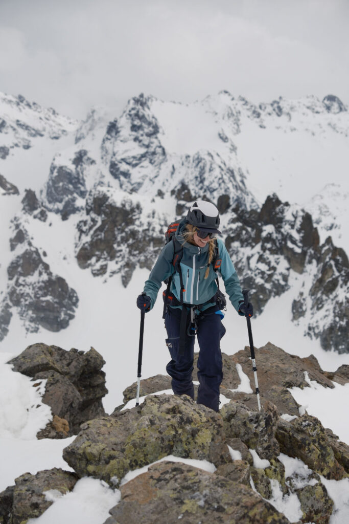 Skitour Silvretta, Aufstieg zur Haagspitze